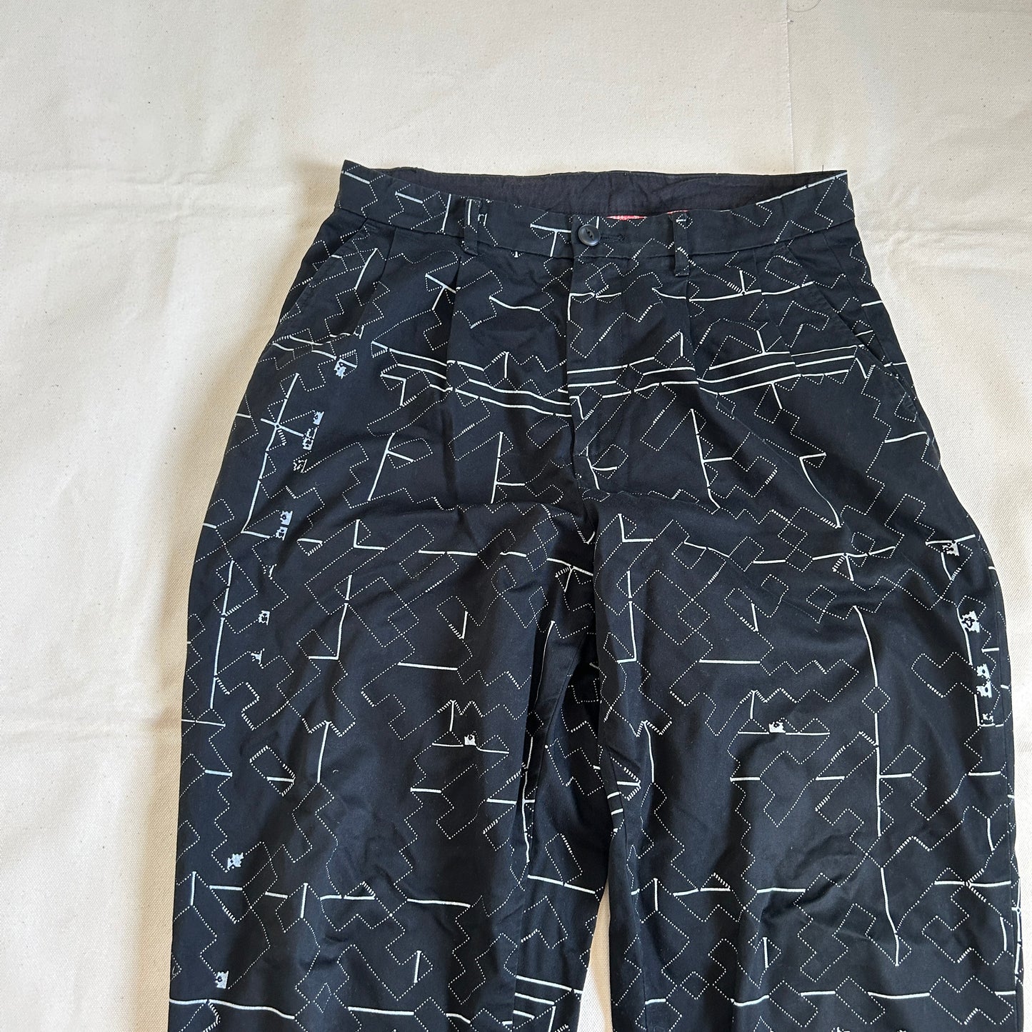 19AW C.E/CAVEMPT Noise 7 Wide Chinos