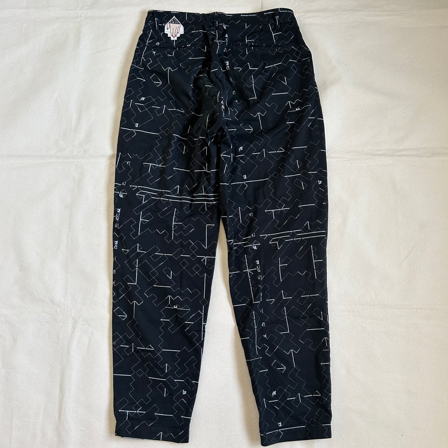 19AW C.E/CAVEMPT Noise 7 Wide Chinos