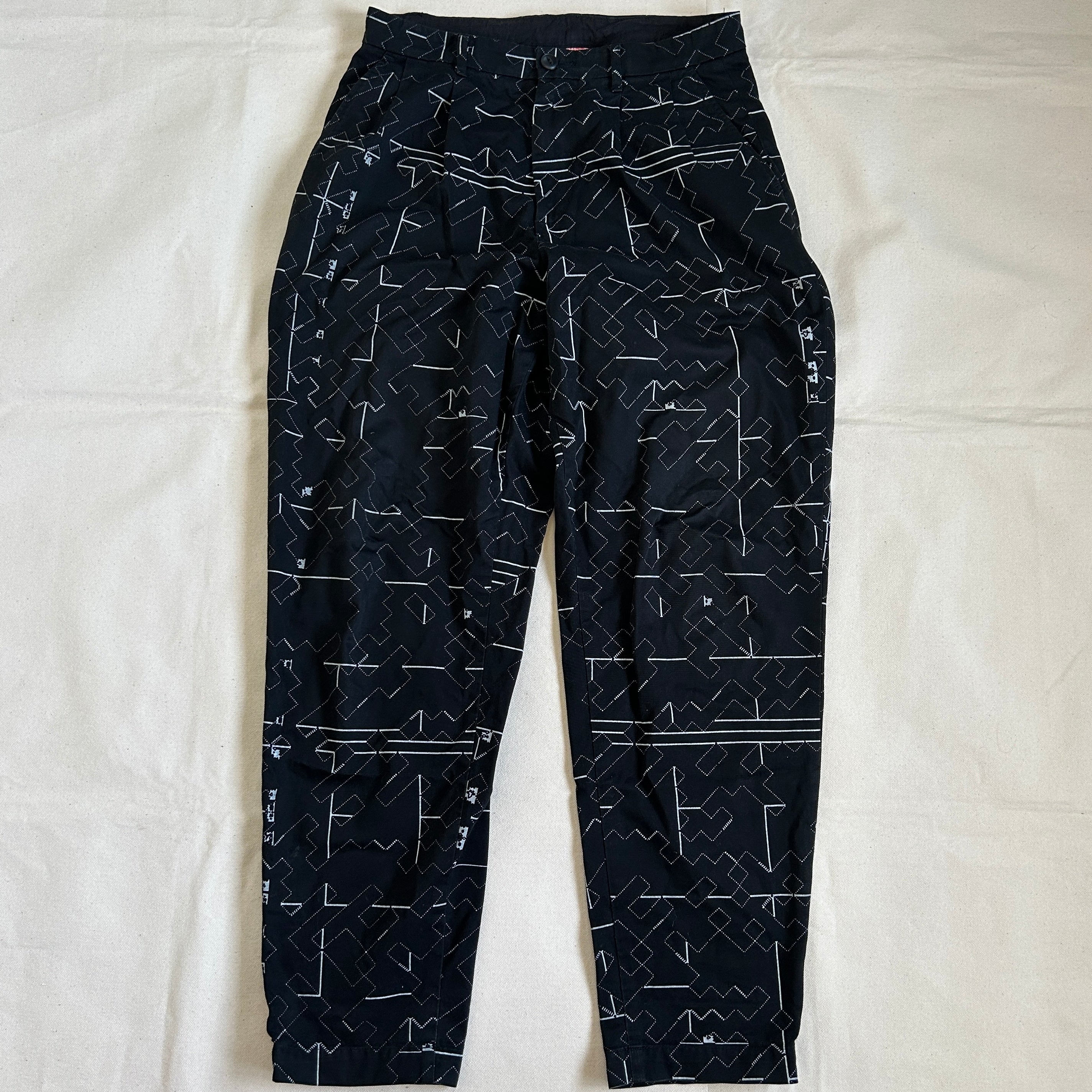 19AW C.E/CAVEMPT Noise 7 Wide Chinos – DUST