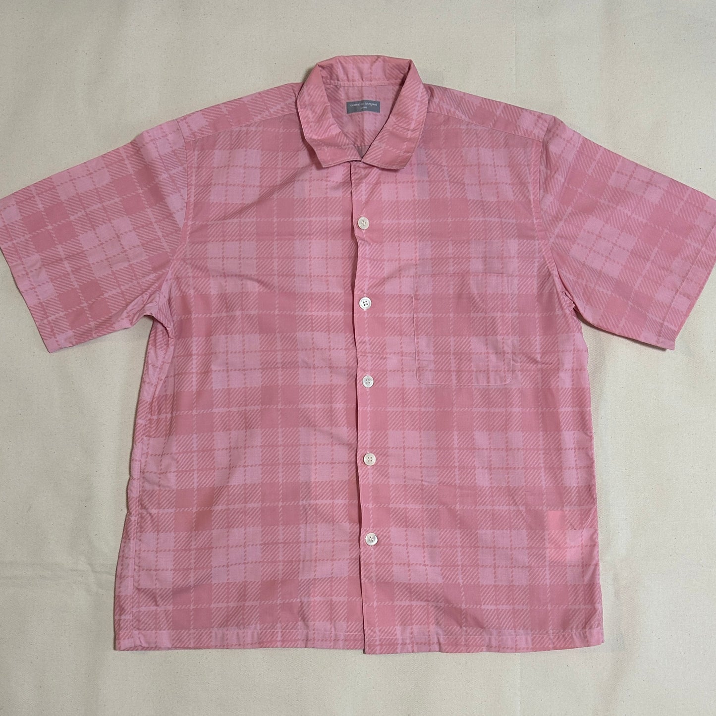 AD2001 COMME des GARÇONS HOMME Pink Shirt