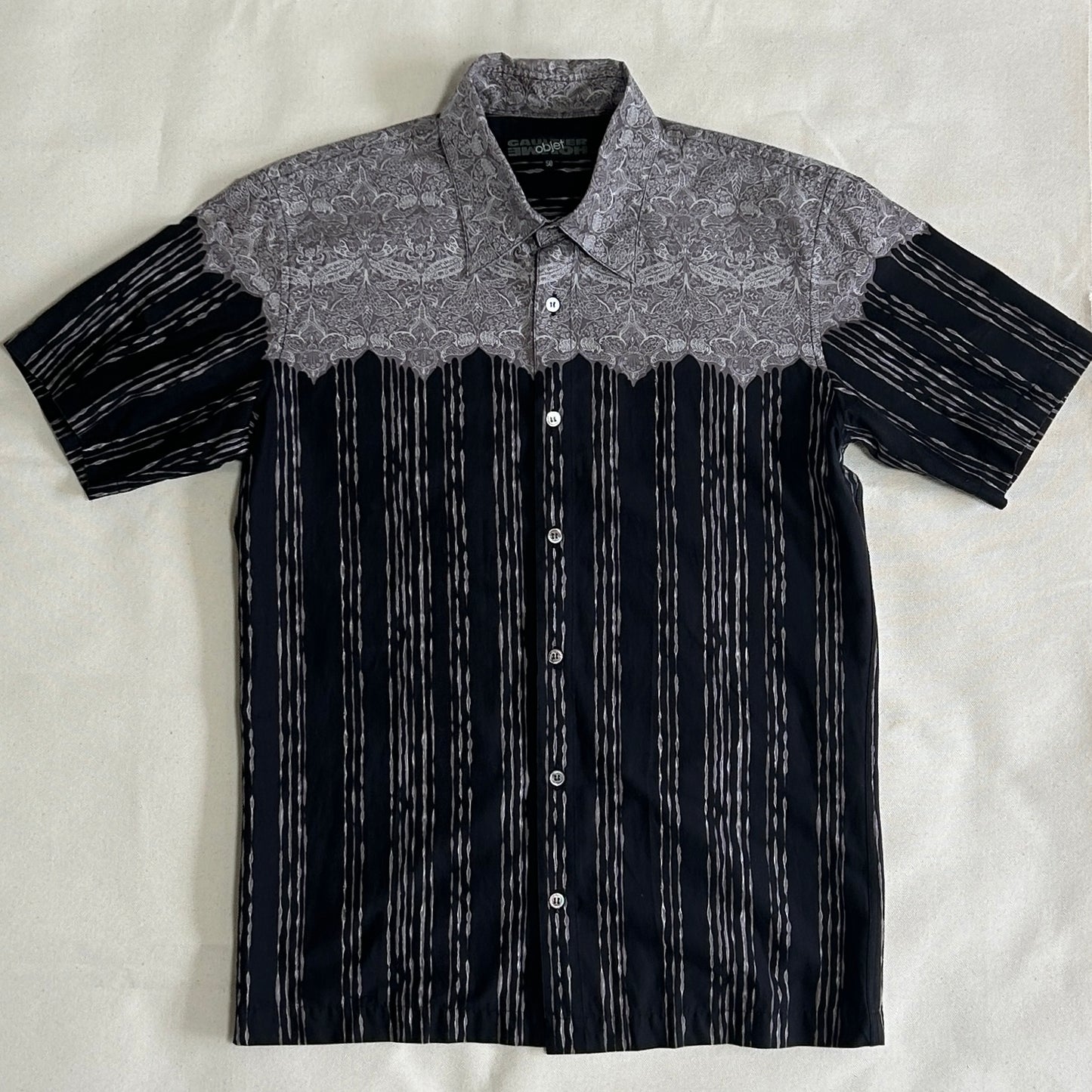 GAULTIER HOMME OBJET Full Pattern Shirt