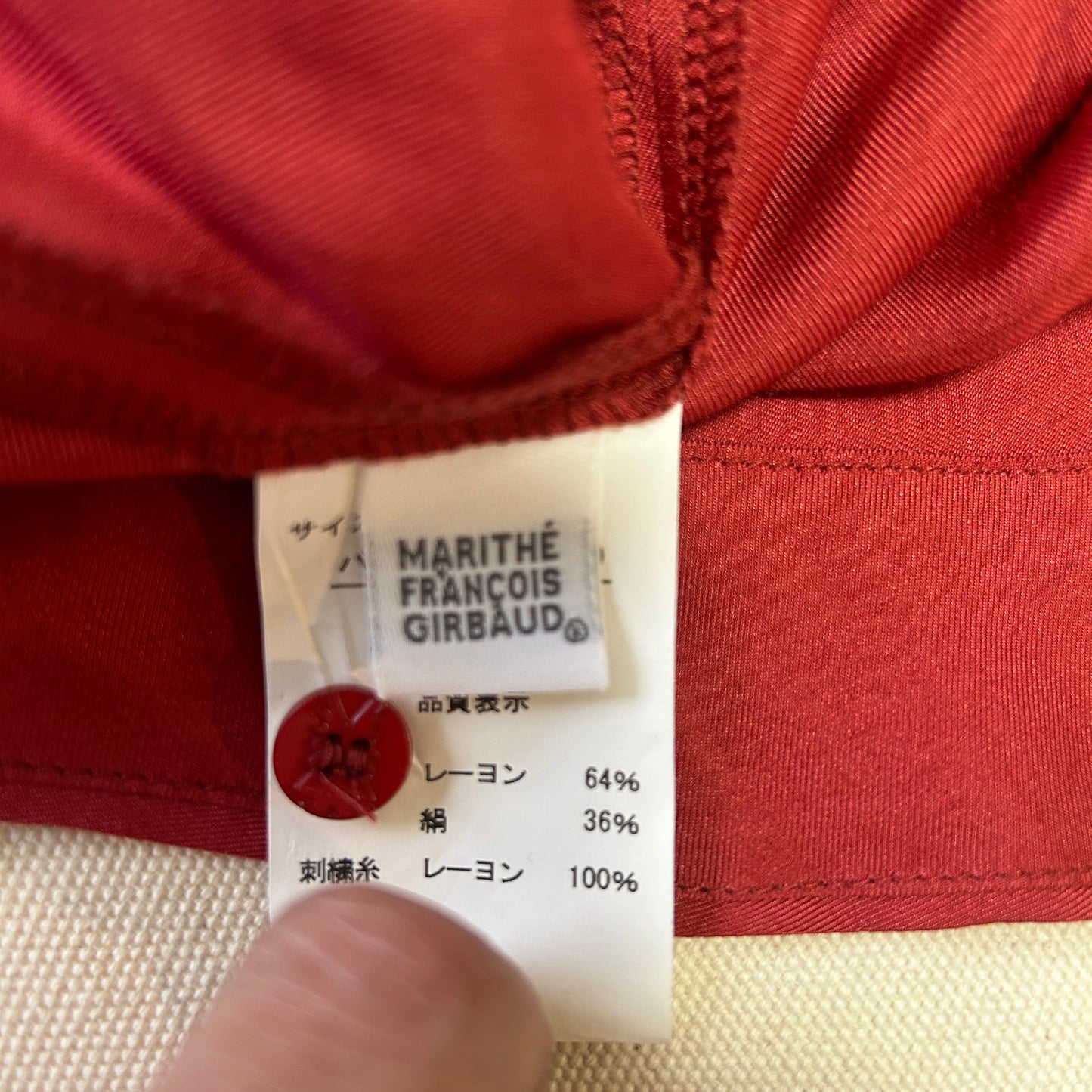 Marithé + François Girbaud Stitch Design Shirt
